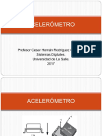 Acelerómetro: Profesor Cesar Hernán Rodríguez Garavito. Sistemas Digitales. Universidad de La Salle. 2017