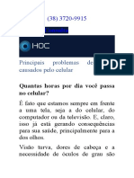 Principais problemas de visão do celular e dicas para prevenção