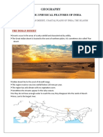 Geography: Chapter 2 Physical Features of India Topics