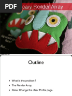 Drupal 7 Render Array