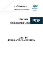 Fuel and Combustion-Chemistry