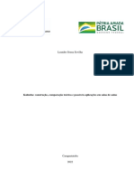 Kalimba - Construo Comparao Terica e Possveis Aplicaes em Salas de Aulas