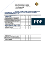 Valides de Contenido Del Cuestionario, Sesión 15-IX Semestre 2022