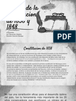 Analisis de La Cosntitucion de 1838 y 48