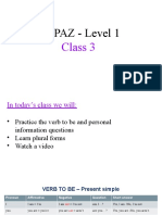 UNPAZ Level 1 - Class 3 GG Final