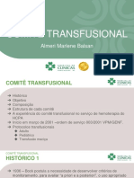 Comitê Transfusional: história, objetivos e estrutura do comitê no HCPA