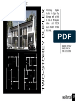 Residential: 3D Model: Sketchup Render: Vray 3.4 Plan: Autocad 2016