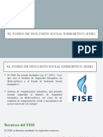 El Fondo de Inclusión Social Energético (FISE) - Presentación