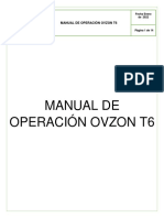 MANUAL DE OPERACIÓN OVZON T6 - VF