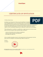 IntechOpen-Certificate of Invitation