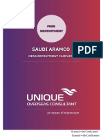 Saudi-Aramco Mega Recruitment Campaign
