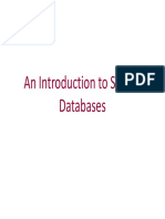 1 An Introduction To Spatial Databases