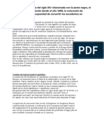 La Crisis Del Siglo XIV Comprende Un Período de Crisis Dentro Del Sistema