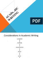 Academic Writing