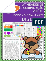 Atividade Discriminação Visual Dislexia