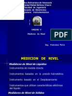 Unidad IV. Medicion de Nivel