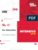 Planteo de ecuaciones: Interpretación simbólica de enunciados y resolución de problemas contextualizados