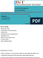 Faculity of Chemical and Food Engineering Departement of Chemical Engineering