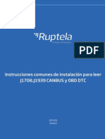 ES Instrucciones Comunes de Instalación para Leer J1708, J1939 CANBUS y OBD DTC