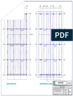 Estructura de eje cumbrera con vigas y columnas de acero