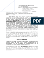 Recurso de Revocacion FORMATO 2022