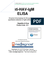 E11 Anti Hav Igm Elisa Assay Kit