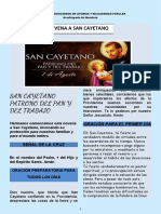 Novena A San Cayetano 2020