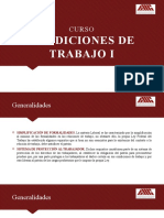 Condiciones Generales de Trabajo