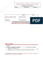 Anexo 32 Sgsst-32-2018 - Informe de Gestión Mensual