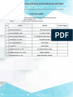 11.Daftar Hadir