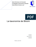 La Taxonomía de Bloom