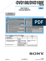 Section 6 Adjustments: Revision History