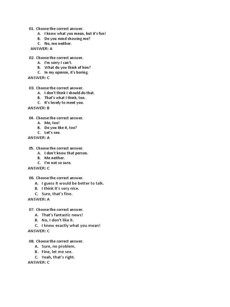 Cambridge Empower B1+ Unit 1 Answers | PDF