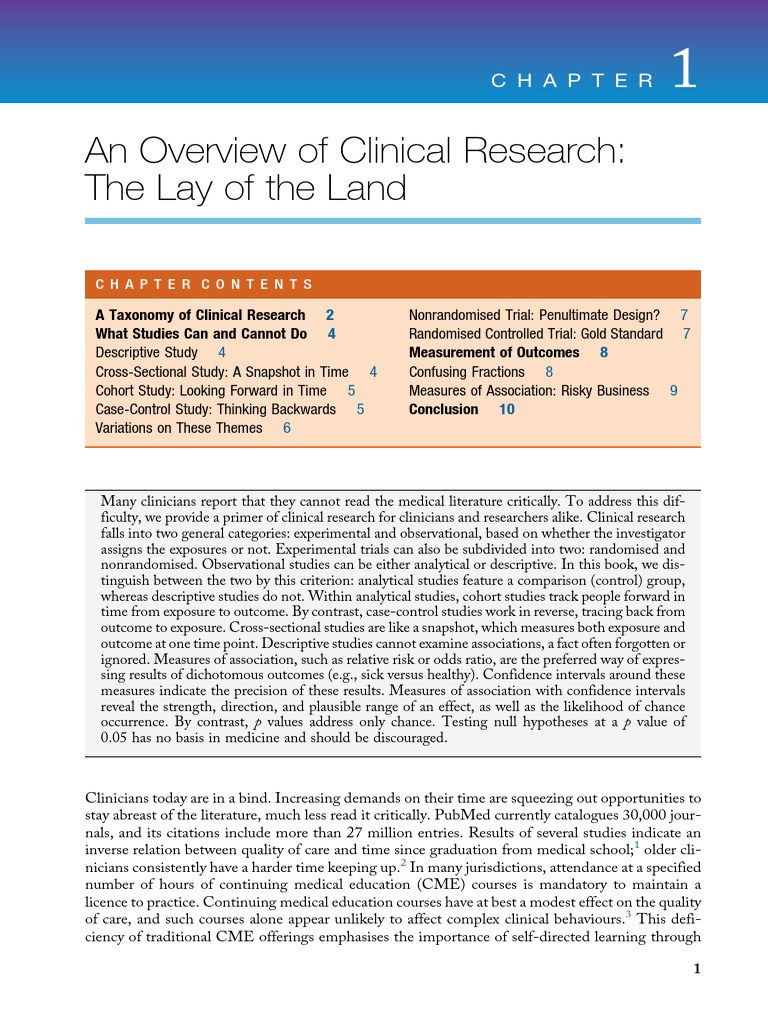 Cohort Study Overview for Clinicians | PDF | Cohort Study | Relative Risk