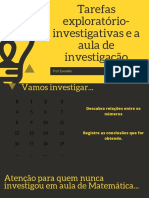 Aula Tarefas Exploratório-Investigativas