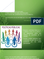 Clase 3 Las Políticas Económicas y Su Implementación