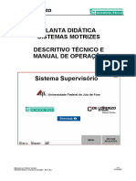 Sistema de controle de processo com quatro plantas didáticas