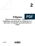 Filipino Module W5 W8 - Q2