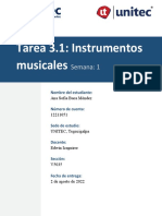 Tarea 3.1 Apreciacion Musical