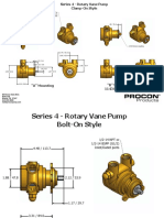 Series 4 Rotary Vane Pump Specs