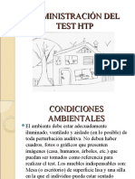 Administración Del Test HTP