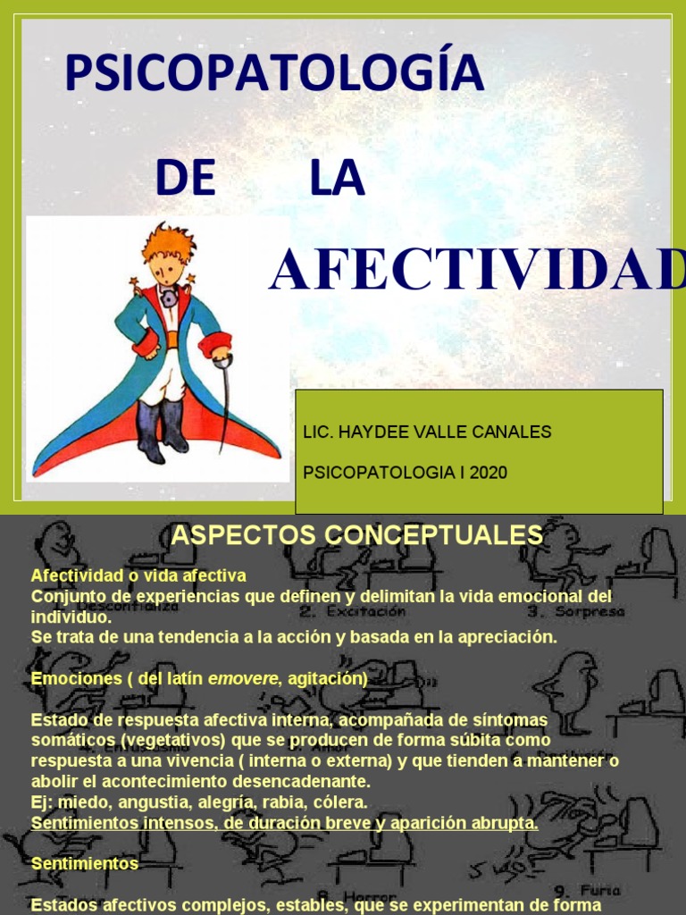 Psicopatología de la Afectividad | PDF | Ansiedad | Las emociones