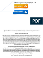Dokumen - Tips - Proposal Pendirian Koperasi Simpan Pinjam PDF Pada Tahun 2009 Dengan Akta Pendirian