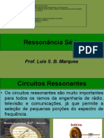 Circuitos Ressonantes Série