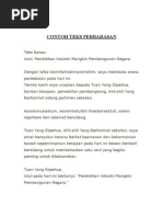 Contoh Teks Perbahasan