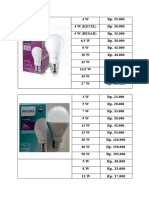 Daftar Harga Lampu Philips