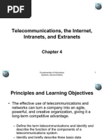 Telecommunication, Internet and Extranet