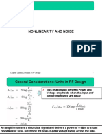 Nonlinearity and Noise: Chapter 2 Basic Concepts in RF Design