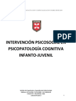 Manual Intervención Psicosocial en Psicopatología Cognitiva Infanto-Juvenil