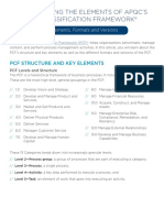 Understanding The Elements of Apqc'S Process Classification Framework®